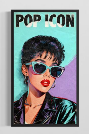 Popikon I Turkos Och Lila