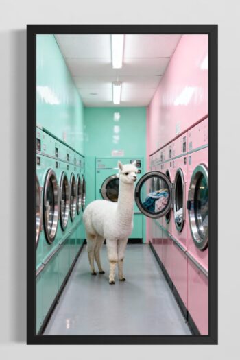 Alpacka I Tvättstuga