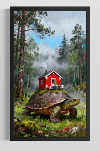Sköldpaddans Röda Stuga